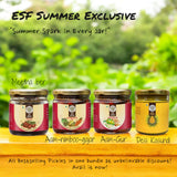 ESF Summer Exclusive: Meetha Ber, Aam-Nimboo-Gajar Pickle, Desi Kasundi, and Aam Gur