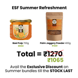 ESF Summer Refreshment | Bael Pulp and Palm Jaggery Powder