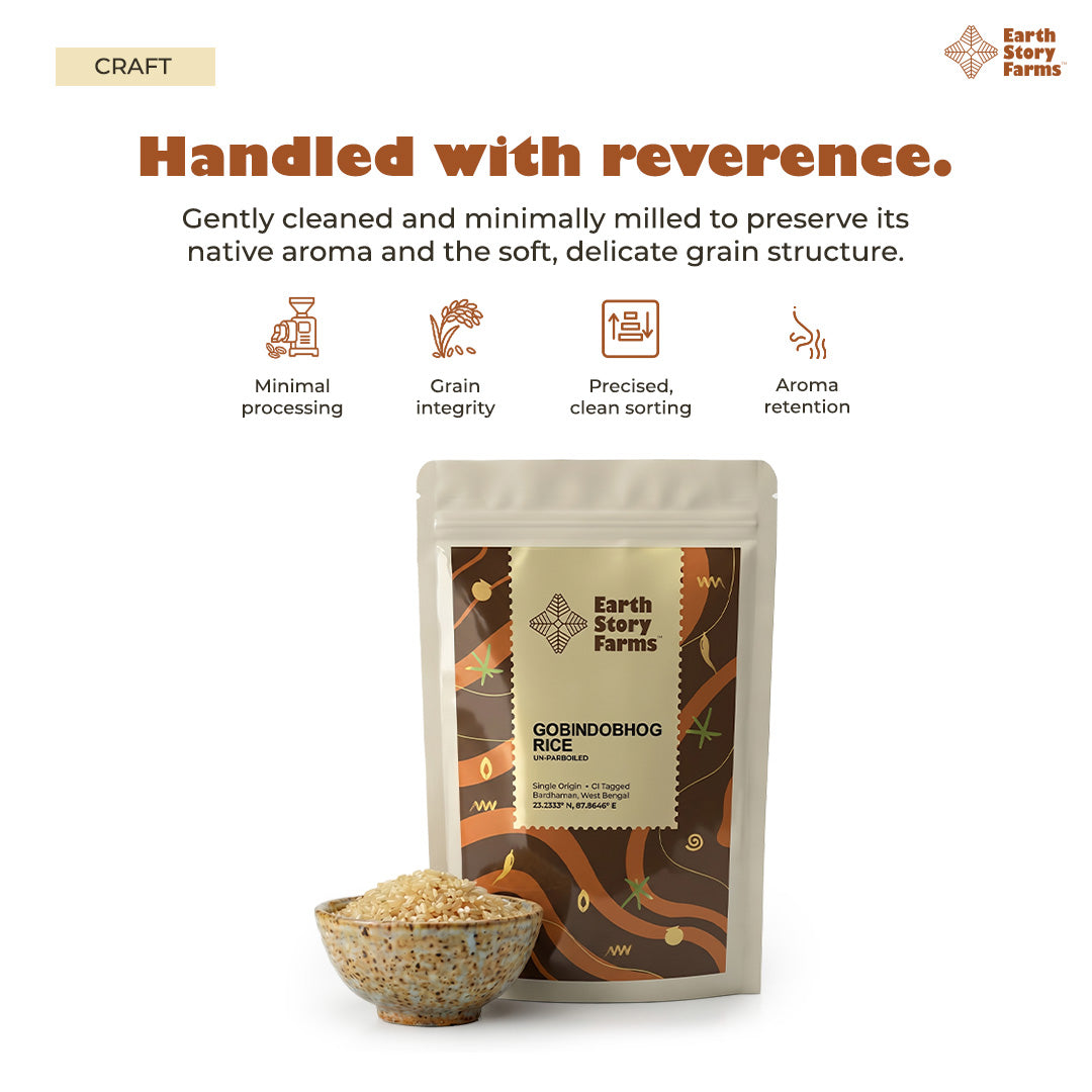 Gobindobhog Rice | Premium | Select grains | 100% pure