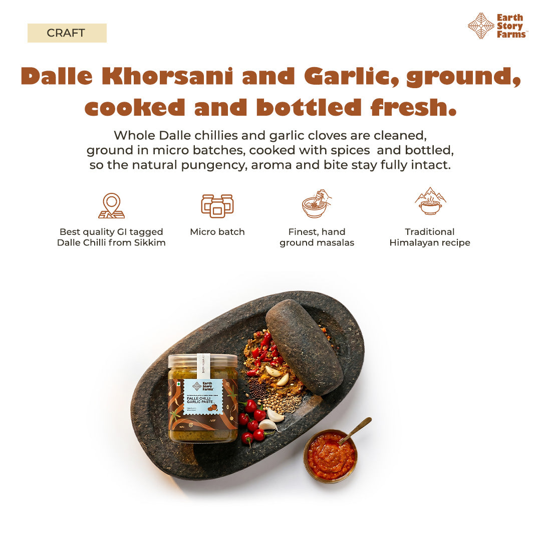 Dalle Chilli Garlic Paste