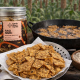 Ragi Nimki | Finger Millet Snacks | Gluten Free | No preservatives | Guilt free snacks